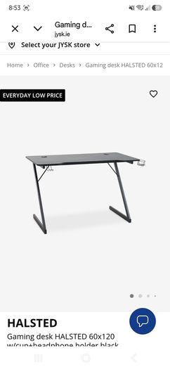 gaming desk jysk