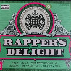 Various - Rapper's Delight 3 x CD (2015) Compilation, Mixed, Digipak Ministry Of Sound EX+ Hip Hop