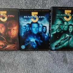 Babylon 5 complete seasons 1-2 plus The Movie Collection DVD Box sets