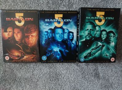 Babylon 5 complete seasons 1-2 plus The Movie Collection DVD Box sets