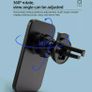 Magnetic MagSafe Wireless Charger Car Air Vent Mount Phone Holder Image 2
