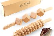 Brand New Professional Quality 2-Roller Wood Therapy Massager.