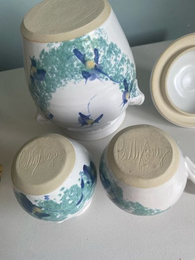 Pretty ballydoughan pottery trio