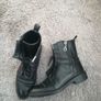 Zara genuine leather ankle boots Image 4