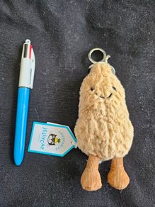 Jellycat Amuseables Peanut Bag Charm