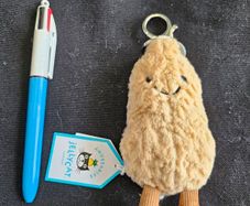 Jellycat Amuseables Peanut Bag Charm