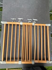 Pair of Matching BabyDan Flexi Fit Wooden Safety Gates