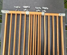 Pair of Matching BabyDan Flexi Fit Wooden Safety Gates