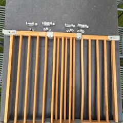 Pair of Matching BabyDan Flexi Fit Wooden Safety Gates