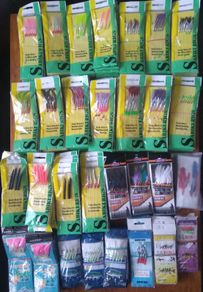 Mackerel/Pollock/Cod Feathers 4.5.6.7.8.9hooks