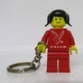 Lego Vintage Retro Lego Falck Female Key chain This Is A Rare Version With The Key Chain Around The Right Wrist As With All Very Early Lego keychains RARE AND HARD TO FIND Image 2