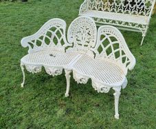 Bench Cast Iron Lovers H29