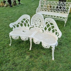 Bench Cast Iron Lovers H29