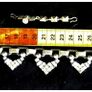 Stella and Dot Vintage Cut Crystal  50 Stone Statement Piece Necklace/Pendant/Choker with Extender Image 10