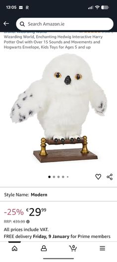 hedwig moving owl