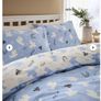 Peaceful Festive Doves Duvet Set- King Size Reversible Image 4