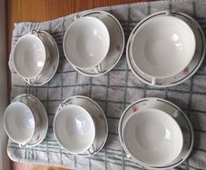 Johnston Brothers  Soup cups & saucers set