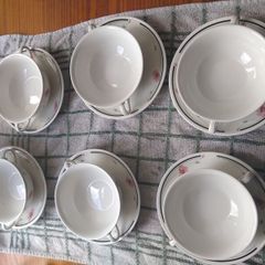Johnston Brothers  Soup cups & saucers set