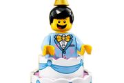 Lego CAKE GUY Minifigure Lego Series 18 Lego Minifigure