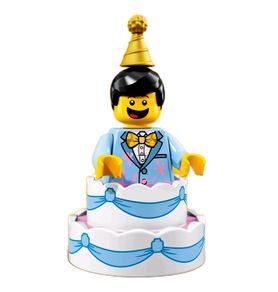 Lego CAKE GUY Minifigure Lego Series 18 Lego Minifigure