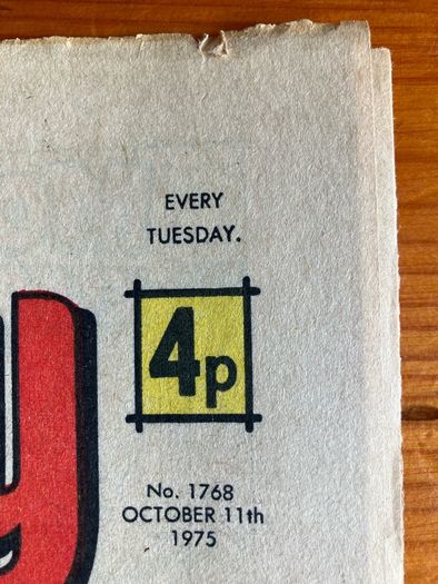 Comic: The Dandy' no.1768 (11/10/1975)