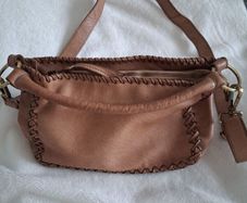 Vera Pelle - Leather Bag - Light Brown - New Without Tags RRP 120