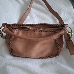 Vera Pelle - Leather Bag - Light Brown - New Without Tags RRP 120