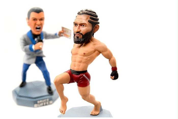 Rare Jorge Masvidal Autographed MMA Bobblehead (-#395/1000)