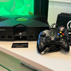 Original Microsoft Xbox Classic Console Bundle + Official Controller S & GTA Vice City Game