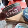 Vintage style Tins 2 Coca Cola and 1 Kellogg's Frosted Flakes Tins price is for 1, The Kellogg's is SOLD Tins PRICE is for 1 ONLY Postage Available or Collection, Image 3