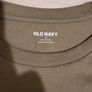 old navy small dark cream t shirt Image 4