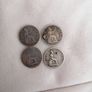 Group United Kingdom Silver 4 Pence Coins Image 2