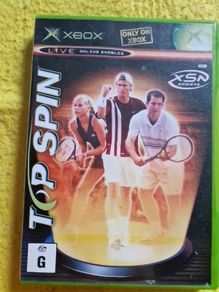 Top Spin Tennis Promotional disc Xbox Original Games Original