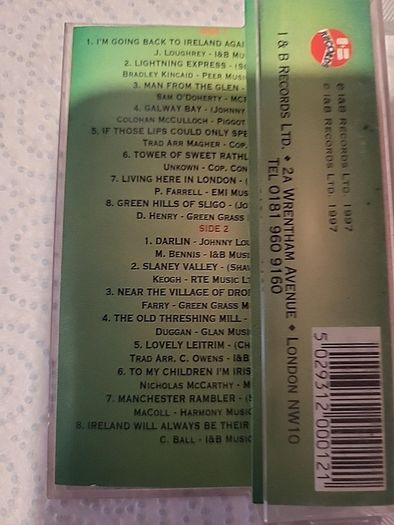 A Feast Of Irish Waltzes Cassette Tape