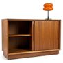 Vintage Retro Mid Century Teak Danish Compact Sideboard Image 5