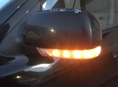 Santa Fe Mk2 2009-2012 MIRROR with turn indicator