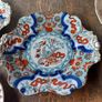 3 Imari plates from 1800s, hand painted, antiques, D18 Image 3
