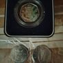 1988 Dublin Millennium 50p Proof Coin and 2 circulated coins Image 5