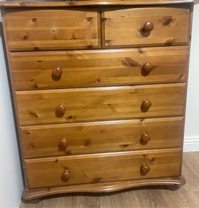 Solid Wood Chest of Drawers