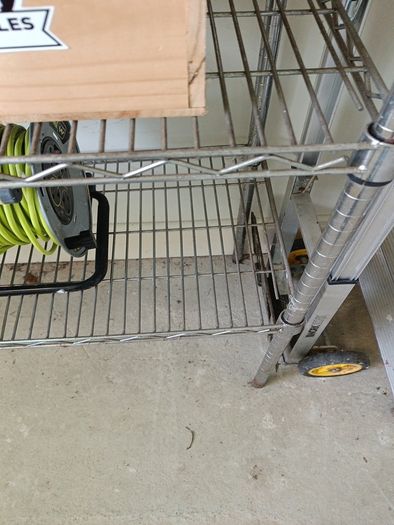 Storage rack 120cm w x 178h