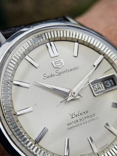 Watch Seiko 5 Sportsmatic Deluxe. 1965.