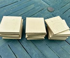 Wincklemans Pale Yellow Ceramic Tiles - 10cm x 10cm
