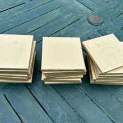 Wincklemans Pale Yellow Ceramic Tiles - 10cm x 10cm