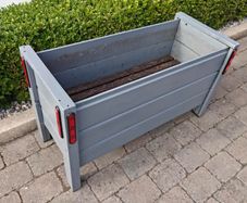 Wooden planter boxes