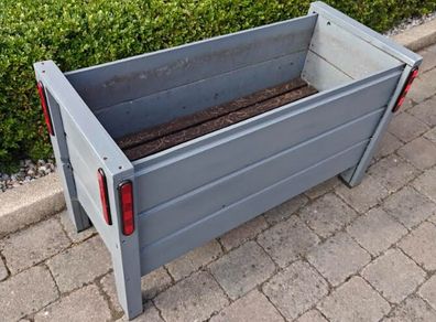 Wooden planter boxes