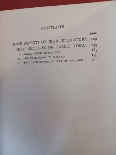 Collected Works of Padraic H. Pearce/ Songs of the Irish Rebels & Specimens from an Irish Anthology/ Some Aspects of Irish Literature/ 3 Lectures on Gaelic Topics/ Phoenix Publishing Co./ 1925