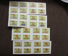 Set of Four 1999 GAA Football Stamp Booklets. Self-Adhesive Team Millennium Stamp Booklet.MNH.