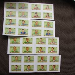 Set of Four 1999 GAA Football Stamp Booklets. Self-Adhesive Team Millennium Stamp Booklet.MNH.