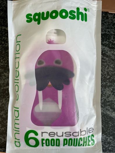 Reusable food pouch