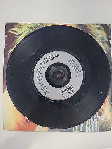 Bon Jovi Lay Your Hands On Me 7 Inch Vinyl 1989